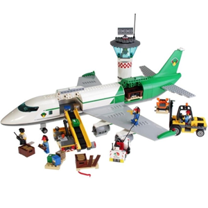 لگو سیتی فرودگاه هواپیما مسافربری 658 قطعه مدل TERMINAL City C2022_اسباب بازی لگو